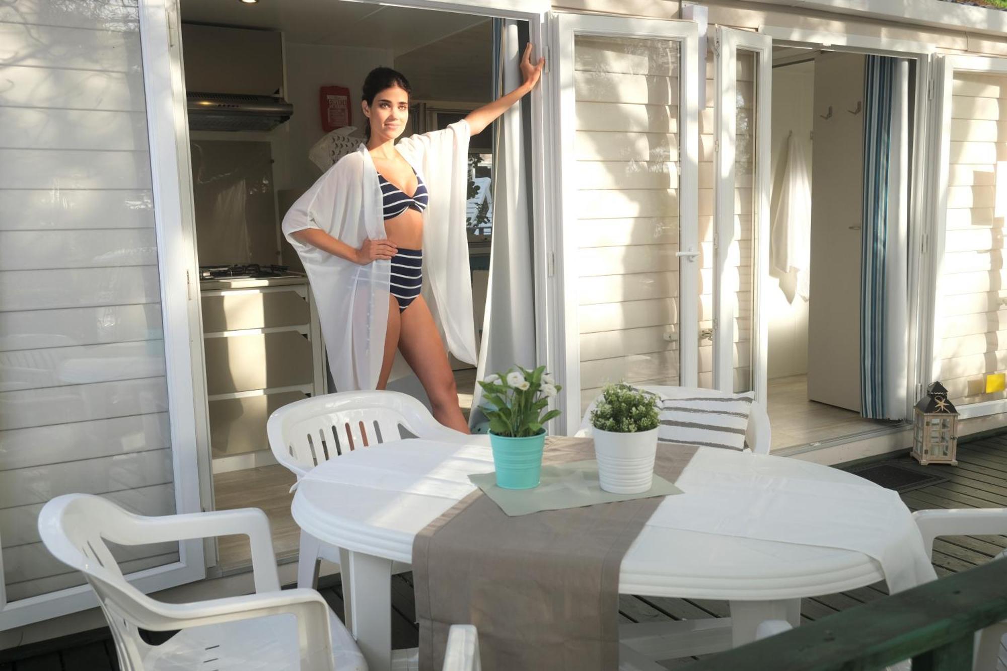 Villaggio Camping Torre Del Porticciolo ปอร์โต คอนเต ห้อง รูปภาพ